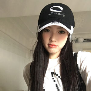 Mũ Bóng Chày Nữ Phù Hợp Với Cặp Đôi Phong Cách Rộng Vành Chống Nắng Thêu họa tiết tròn Muzini MLT31