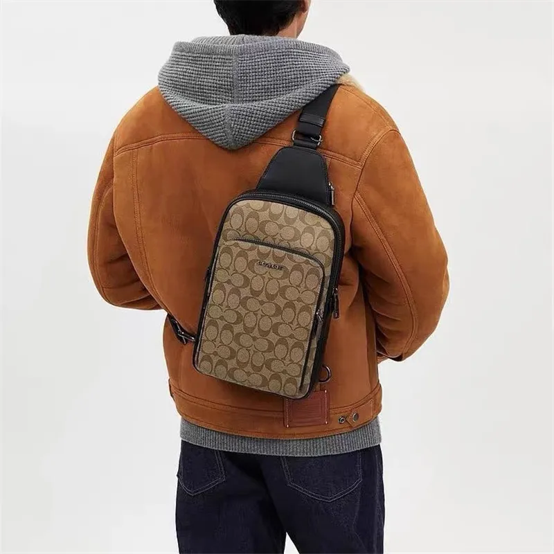Coach Men One shoulder Crossbody Backpacks official store original