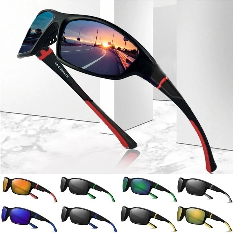Men Polarized Sunglasses HD Polarized Cycling Fishing Sunglasses Outdoor  Sports Driving Sunglasses UV400 Glasses for Men