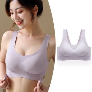 Hatgogo ชุดชั้น ส่งเร็ว ปรับตะขอ อกชิด ดันทรง ป้องกันอกห้อย การอกแกว่ง เสื้อในออกกำลังกาย เล่นโยคะ