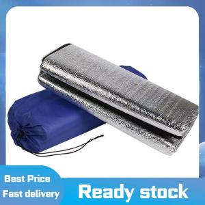 💥💥💥 Waterproof camping เสื่อนอนอลูมิเนียมฟอยล์กลางแจ้งพับเก็บได้เสื่อชายหาด