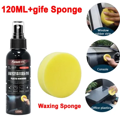Car Interior Cleaner Foam Cleaner Spray Car Interior Polishing Leather Detergent Automotive 260ml