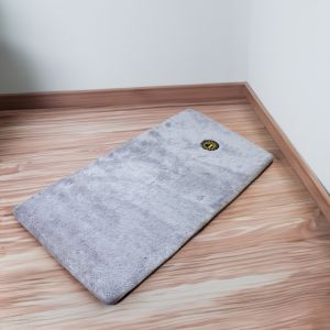 Sajadah Bulu Rasfur Polos 115x65x4.5cm/ Sajadah premium/motip kabah kabah / non anti slip