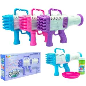 Cod Mainan Anak Bubble Bazoka 25 Hole Rocket Launcher Gelembung Sabun SS123S / Bubble Bazoka Viral Murah