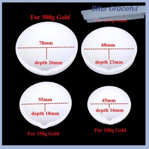 Ditur High Temperature Quartz Silica Melting Crucible for Jewelry Tool