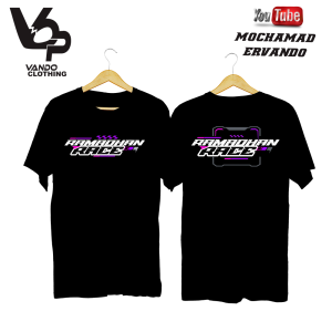 Vando Kaos Baju Lebaran Ramadhan Race Hari Raya Idul Fitri Cotton Combed 30s