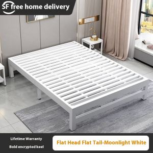 [Cozy ]Bed Thickening Single Bed Bold Platform Bed Increase In Height Double Bed Simplicity Bunk Bed For