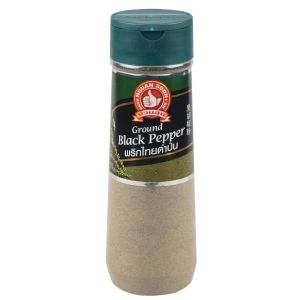 ง่วนสูน พริกไทยดำป่น 110 g ขวดพลาสติก Ground Black Pepper ต้ม หมัก หรือผัด เพิ่มรสชาติอาหารให้เผ็ดร้อนกลิ่นหอม