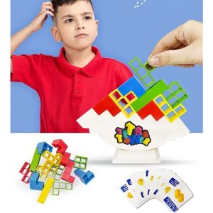Mainan Edukasi Anak Tetra Tower Block Balancing / Mainan Edukasi / Mainan Blocking Keseimbangan