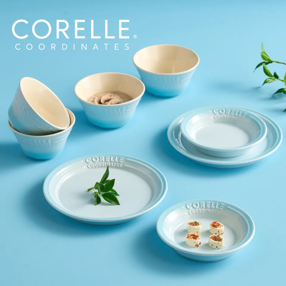 Corelle Breeze Stone Dinnerware 8p Dishwasher Oven Safe Color
