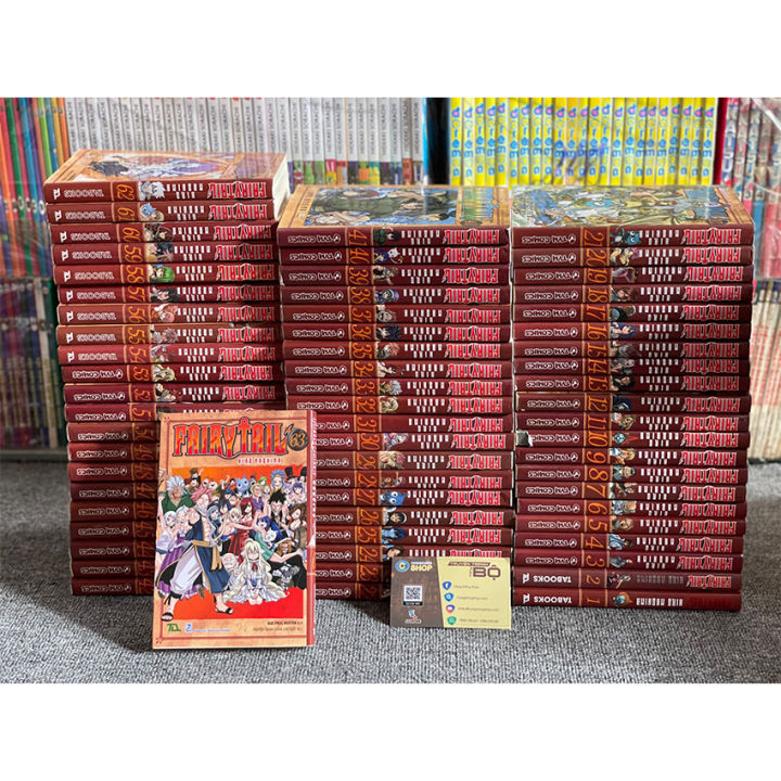 Truyện Fairy Tail - Trọn Bộ 63 Tập - Sách Truyện Full bộ | Lazada.vn