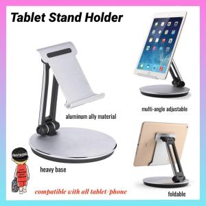 Tablet Stand Holder Phone Stand Foldable Adjustable Aluminum Desktop Phone Stand