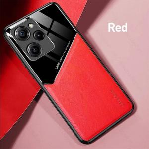 For Xiaomi Poco X5 Pro 5G Back Leather Cover F5 M3 X4 X3 F3 Pro Shockproof Coque F4 Gt X3 NFC M5 M5S C40 Case Car Magnetic
