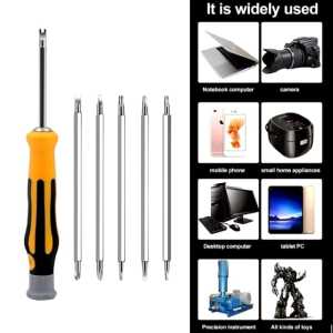 Obeng 12 in 1 bolak balik 12 mata Plus Minus Bintang Hex Universal SET