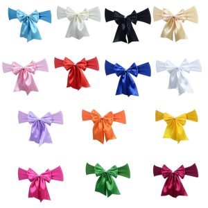 Polyester Băng chéo trang trí ghế cung Bọc ghế co giãn ban nhạc cho đám cưới và các bên mềm bền dễ dàng để buộc cho bất cứ dịp nào