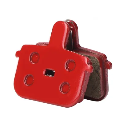 2 Pair MTB Mountain Bike Disc Brake Pads Bicycle Resin Semi-Metallic Cycling Brake Pad Parts