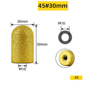 Diamond Brazed Finger Bit Milling Cutter Perfect for Dressing Marble Countertops