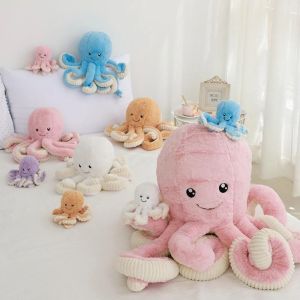 MLS Sleeping Mate Toy Kids Toy Home Decor Sleep Pillow Soft Toy Soft Pillow Plush Doll Stuffed Animal Toy Octopus Plush Toys Octopus Doll