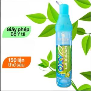 Bình Oxy Y Tế 99.9% 9200ml – Oxy Phục Hồi Sau Vận Động Thể Thao Tập Gym