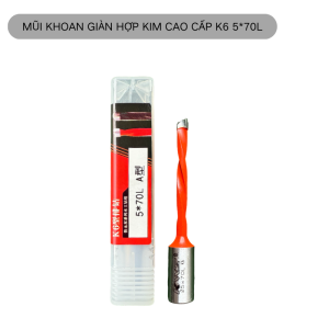 Mũi Khoan Giàn Hợp Kim TCT KWS Cao Cấp – Chuôi 10mm – Khoan Trái & Phải – Chuyên Dụng Khoan Gỗ MDF Ván Công Nghiệp