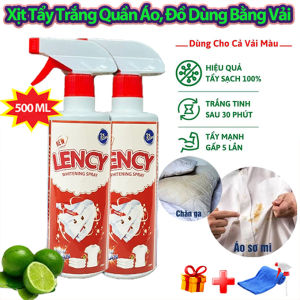 [Tặng Vòi + Khăn] Dung Dịch Tẩy Trắng Quần Áo Asaki 500ml Tẩy Mốc Ố Vàng Không Phai Màu - Dùng Cả Vải Trắng Màu