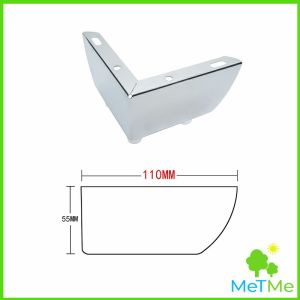 MetMe ขาเหล็กฉาก ขาโซฟา ขาเตียง อะไหล่โซฟา ราคา 1 ชิ้น ขาเฟอร์นิเจอร์ สูง 5.5cm Furniture Leg