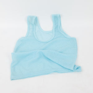 เสื้อกล้ามมีรูเด็กเด็กสีล้วนผ้าค็อตตอน อากาศร้อนแล้วใส่เสื้อกล้ามได้แล้วนะ