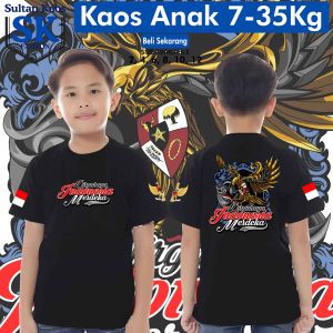 INDONESIA MERDEKA - KAOS SABLON PRINT DIRGAHAYU RI - KAOS 17 AGUSTUS - KAOS AGUSTUSAN - KAOS KEMERDEKAAN - KAOS 17AN - BAJU KAOS ANAK CEWEK VOWOK - BAJU DISTRO ANAK - BISA COD (48)