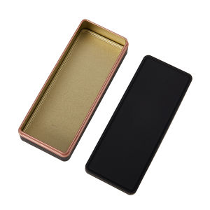 [Eqrbtl] กล่องเก็บของทรงสี่เหลี่ยมหลากสีพร้อมฝาปิดกล่องดีบุกขนาดเล็กกล่องเปล่ากล่องเก็บของ