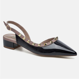 [Free Shipping] New Nude-Colored Women’S Shoes Featuring Studded Detailing And A Hollow Design Perfect For Pairing With Summer Dresses High-Heeled Sandals