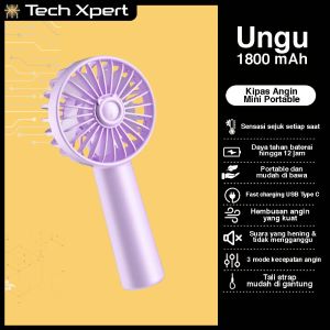 KIPAS ANGIN MINI PORTABLE HANDHELD MINI FAN M30 I KIPAS KECIL GENGGAM TAHAN LAMA