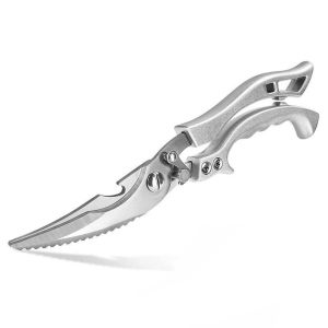 Professional Chicken Bone Scissors Upgraded Poultry Shears Cutter Stainless Steel Turkey Meat Fish Vegetables Kitchen Scissors