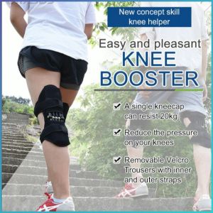 Knee Care Device Soothing Pain Relief Therapy Device 360-degree Protection High Elasticity Assist