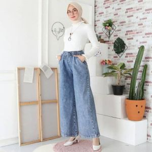 SGT FASHION jeans COD KULOT KOLOR JUMBO CELANA WANITA//Celana Kulot Highwaist Wanita Celana Panjang //CELANA WANITA TERLARS