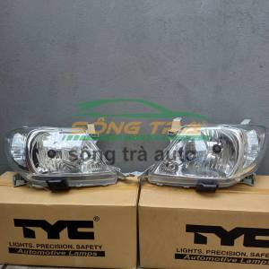 Đèn pha Toyota Hilux 2008 - 2011 xi nhan trắng hàng hiệu TYC cao cấp