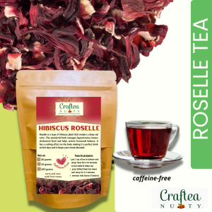 Hibiscus Tea | Roselle Sabdariffa | Tisane | reduce hypertension | with free Teabags | 30 grams 50 grams 100 grams