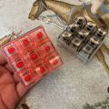 BINGLI Keys Button Fidget Keychain Keycap DIY Keyboard Clicker Toy Relaxing Pass The Time Finger Keyboard Cap Adult. 