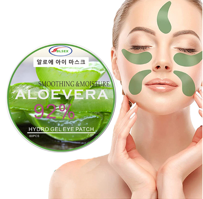 Korea 92 Aloe Vera Hydro Gel Eye Patch Mask Aloe Vera Gel Moisturizing