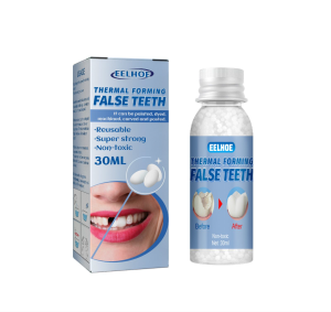 【Special Discount】Eelhoe Temporary Tooth Repair Kit Denture Adhesiveresinfalse Teethsolid Glue For Filling Missing Teeth Temporary Restoration Of Broken Teeth And Missing Teeth Various Role-Playing Temporary Tooth Fake Teeth Instant Perfect Smile