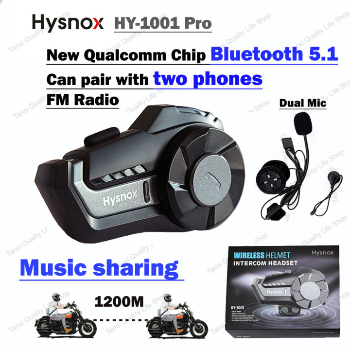 Dirt Bike Helmet FreedConn T-comVB Motorcycle Helmet Headset