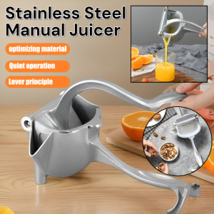 Stainless Steel Manual Juicer Lemon Orange Squeezer Multifunctional Manual Fruit Juicer Hand Press Extractor Tool