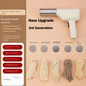 SG Automatic Noodle Maker Portable Electric Handheld Noodle Machine Household Wireless Sausage Machine Kids Pasta Maker