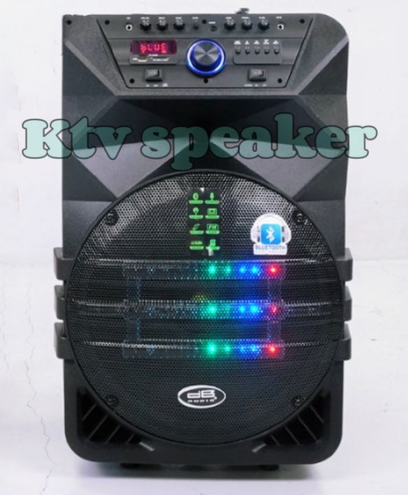 DB Audio Equipment System Skywalker-15 Portable Mobile Trolley Bluetooth  Speaker with Wireless Microphone Lazada PH