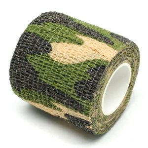 Lakban Ajaib Lakban Camouflage Retractable Tape Hunting Survival Kit Panjang 4.5 M