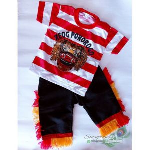 Mainan Anak Barongan Blora Set Baju Reog Anak Ponorogo 1-12Tahun