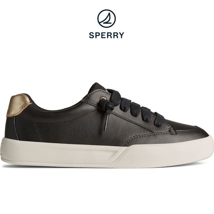 Womens Breaker Plushtep Sneaker Black (STS87268) Sperry Women'S