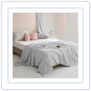 【Pure Care】 Class A Cooling Silk Summer Blanket/Washable Ice Silk Summer Quilt/Cotton Quilt Suitable For Summer
