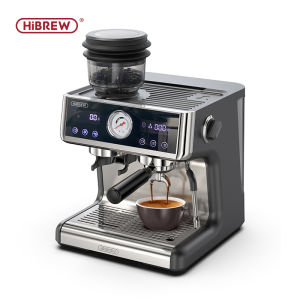 HiBREW Dual Heating System Barista Pro 20Bar Bean to Espresso Cafetera Coffee Machine with Full Kit for Cafe Hotel Restaurant H7A