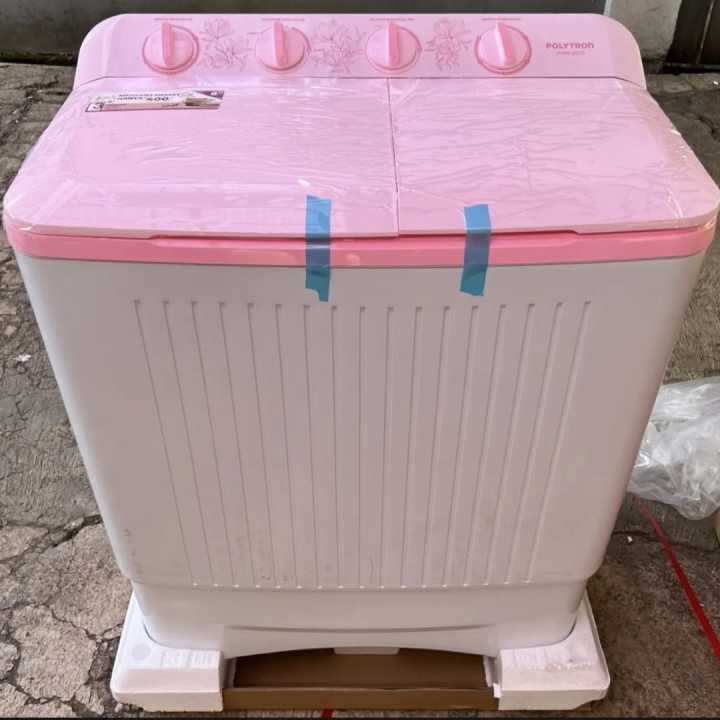 POLYTRON Washing Machine 2 tubes 8 kg PWM8073 Original Official ...