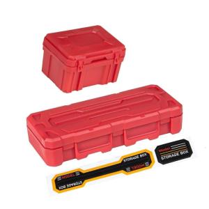 Realistic Scale Model Storage Box For 1/10 1/8 Remote Control Crawlers Cars Plastic Accessory With Easy Installation